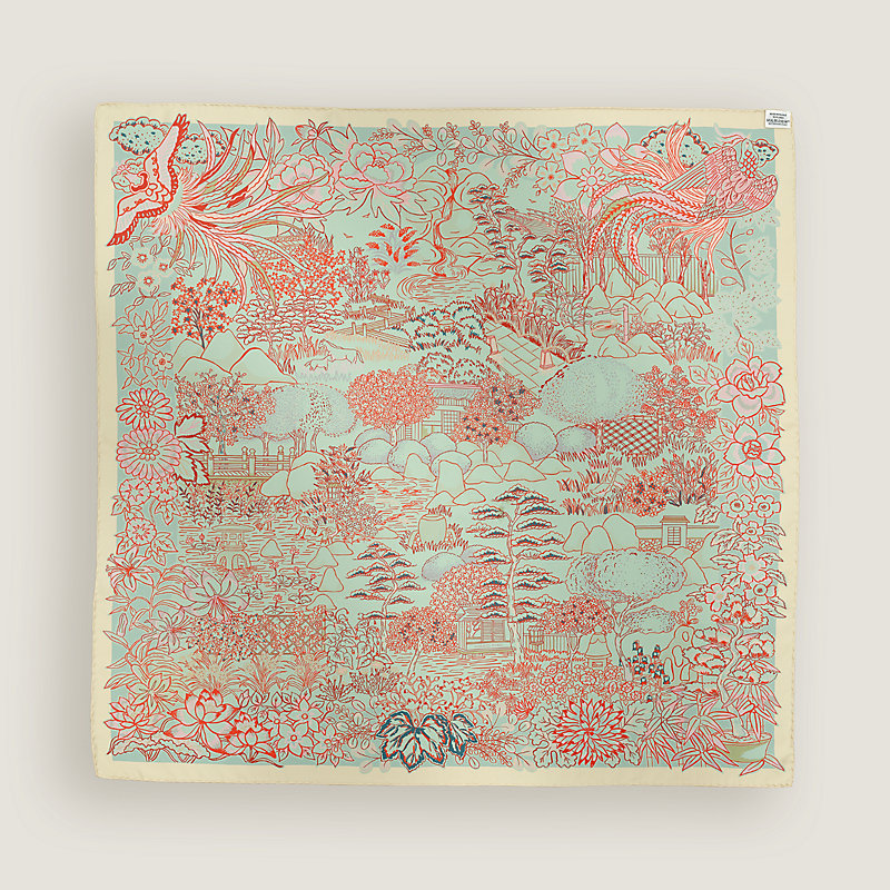 HERMES スカーフ Mille Feuilles de Soie double face scarf 90 Mille Feuilles de Soie double face scarf 90 | Hermès
